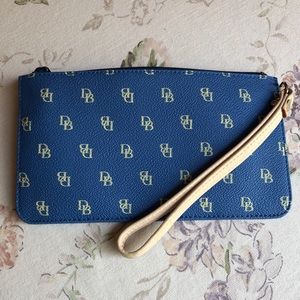 Rooney and Bourke zipper wristlet.